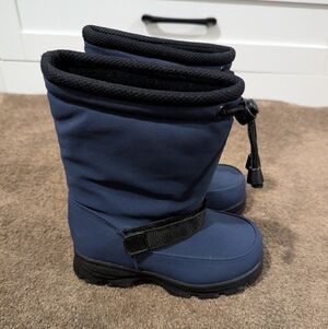 Kids Fisher Price Winter SnowBoots - Navy Blue Size 9